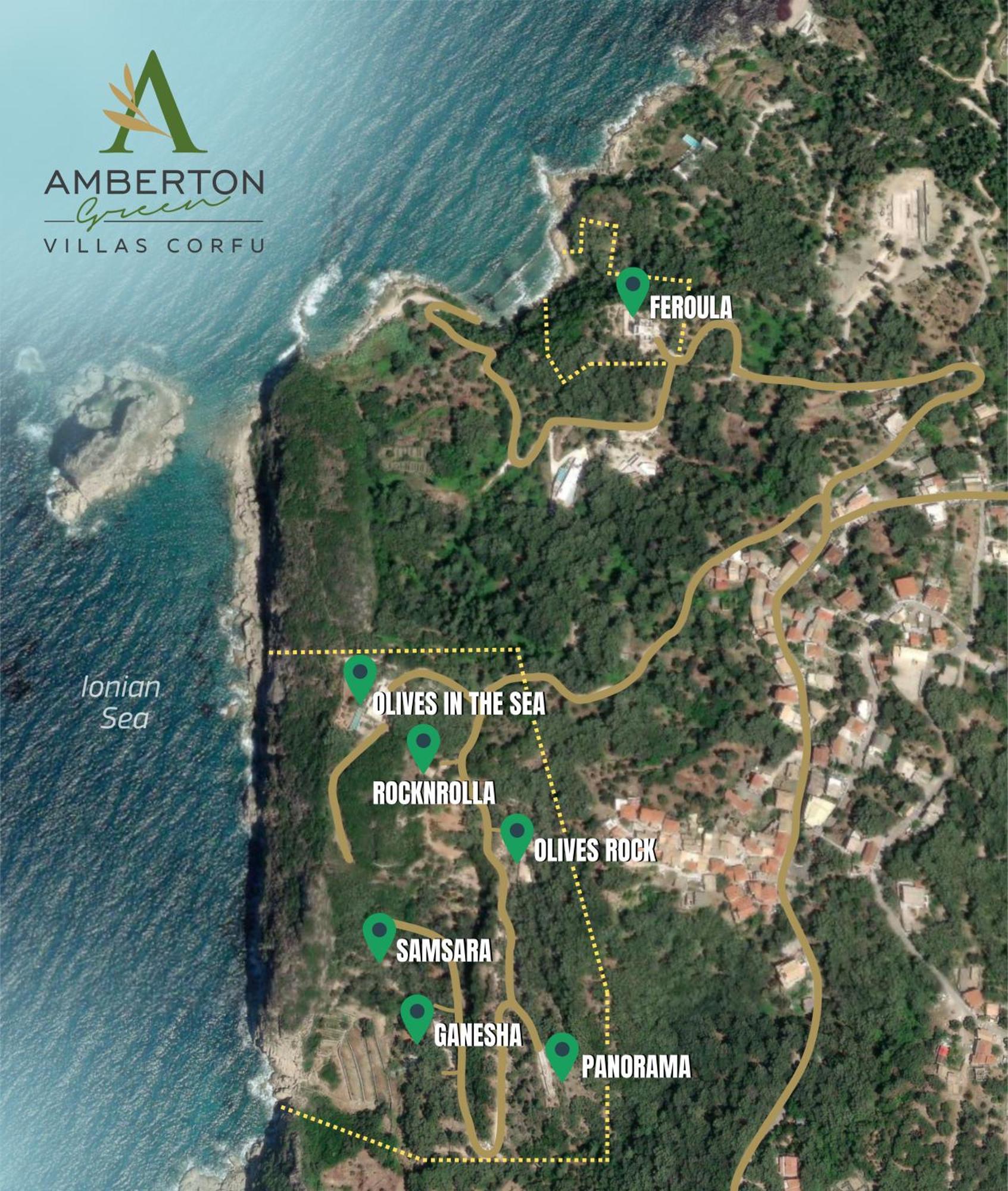 Amberton Green Villas Corfu Pentátion 외부 사진